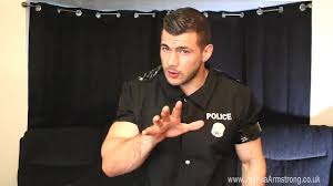Ripped Muscle Boy Police Officer Wanking Hard - XNXX.COM