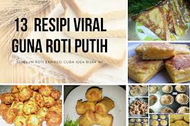 Resep roti goreng ragout ini cocok untuk dijadikan bekal anak ke sekolah. 13 Jenis Resipi Viral Yang Boleh Di Buat Guna Roti Putih Biasa Jer