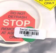 Applied Materials 3700-02063 Oring ID 2.859 CSD .139 CZ Sc513 80 DURO White