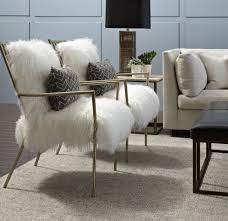 $25 diy faux fur chair !!!! Copycat 1500 Gold Fur Chair Diy For 215 Trending Decor Fur Furniture Home Decor Trends