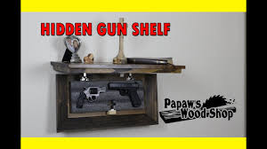 Diy hidden shelf plans plans pdf download hidden shelf plans. Hidden Gun Storage Shelf Youtube