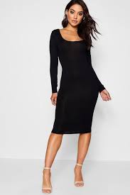 Découvrez vite toute la collection kiabi à petits prix ! Robe Moulante A Manches Longues Et Col Carre Boohoo