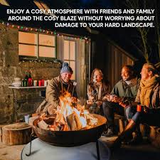Nothing is better than going out into the great outdoors—either out in the woods or in the wilds of your own backyard—and enjoy the beauty and the. Buy Fireproof Mat For Fire Pit 36 Inch Deck Protector Fire Pit Mat For Under Firepit I Fire Resistant And Offer Heat Shield For Deck Grass And Patios I Portable Fire