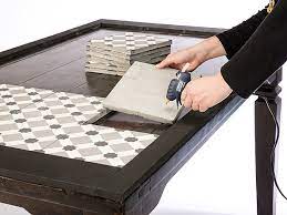 Der tisch kann in eving besichtigt werden und muß bei kauf bis zum 20.april abgeholt werden. Holztisch Fliesen Ratgeber Bauhaus