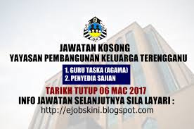 ypkt ialah agensi pelaksana di bawah yayasan pembangunan keluarga terengganu. Jawatan Kosong Yayasan Pembangunan Keluarga Terengganu Ypkt 06 Mac 2017 Mukah Pages Media Marketing Make Easy With 24 7 Auto Post System Find Out How It Was Done