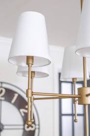 Chandelier Makeover The Best Brass Spray Paint Bless Er House