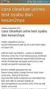 Informasi lebih lanjut untuk obat herbal ini bisa. Cara Clearkan Urin Test Aadk Seberang Perai Tengah Facebook