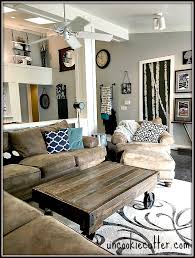Rustic Industrial Living Room Before And After Uncookie Cutter