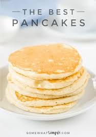 Best Homemade Pancakes Recipe Sweet Fluffy Somewhat Simple Recipe Easy Homemade Pancakes Homemade Pancake Recipe Best Homemade Pancakes