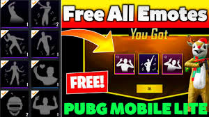 These is 100% working method and work in any country like usa or europe. Get Pubg Mobile Lite Emote