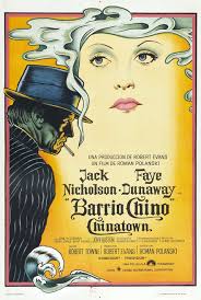 Chinatown Argentinan Poster From Left: Jack Nicholson Faye Dunaway 1974  Movie Poster Masterprint