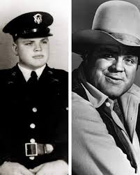 Dan Blocker aka Hoss with his wife Dolphia who he met in College.