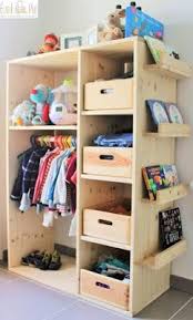 42 Complete Wardrobe Design Ideas For Kids Wardrobe Wardrobebasics Wardrobebasicscasual Wardrobedoo Pallet Wardrobe Diy Toy Storage Small Space Storage
