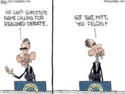 Funny Obama Political Cartoon Name Calling Chip Bok S Bokbluster He started by offering free money to those who are to sorry to work. funny obama political cartoon name