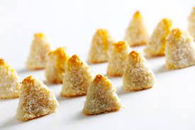 Catalan Marzipan Cookies With Coconut Panellets De Coco Recipe Gluten Free Cookie Recipes Chewy Marzipan