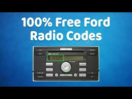 The correct serial number will be in the form of m123456 or v123456 where 123456 is any six digit number. 100 Free Ford Radio Codes Unlock Your Ford Radio For Free