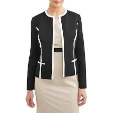 womens essential contrast jacket