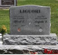 Cheap Price Tradition Serp Top with Natural Edge G603/ Sesame White/ Light Gray Granite Gravestone/ Single Monuments/ Western Style Tombstones/ ...