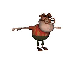 Wii Nicktoons Globs Of Doom Carl Wheezer The Models Resource