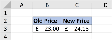 This value can be text, numbers, boolean values or any other type of data. How To Calculate Percent Increases In Excel