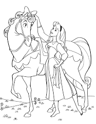 Sleeping Beauty Coloring Pages Disney Princess Coloring Pages Horse Coloring Pages Princess Coloring Pages