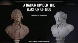 The 1800 united states presidential election was the fourth quadrennial presidential election. Election Of 1800 Thomas Jefferson S Monticello