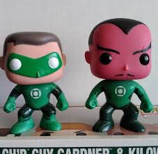Green lantern Funko Pops Lot Bobbleheads