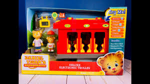Explore more searches like daniel tiger trolley bed. Deluxe Electronic Trolley Toy Opening Daniel Tigers Neighbourhood Unboxing Youtube