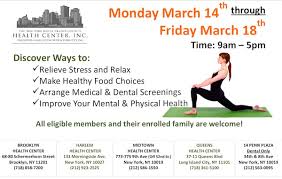 Mental health clinics & information mental health services. Health Centers Healthy Lifestyles Event Is March 14 18 Hotel Trades Council En