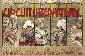 Sold Price Poster By Georges Gaudy Circuit International Spa Nimegue Bonn Luxembourg Reims Dinant Spa June 6 0119 11 00 Am Cest Dinant Reims Lith