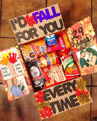 Cute Birthday Box For Boyfriend Thanksgiving Fall Themed Care Package Thanksgiving Care Package Halloween Care Packages Boyfriend Care Package