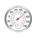 Amazon.com : Outdoor Thermometer Large Numbers - 12Inch ...