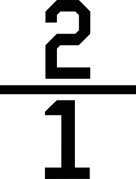 Даунс, коул эскола сценарий люсия аньелло, пол в. Numerical Fraction 2 1 Clipart Etc