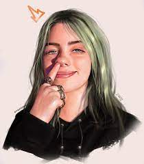 Billie Fan Art By Mb24black On Deviantart In 2021 Portrait Digital Painting Fan Art