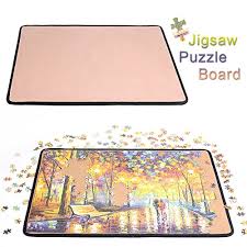 To use it, you simply do your puzzle on the felt sheet. Jigsaw Puzzle Board Puzzle Mat Ingooood Easy Move Storage Jigsaw Puzzle Mat Work Separate Puzzle Board For Up To 1 000 Pieces Durable Jigboard Walmart Canada