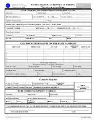 Ethiopian passport renwal form youtube. Ethiopian Passport Application Form Pdf Fill Out And Sign Printable Pdf Template Signnow