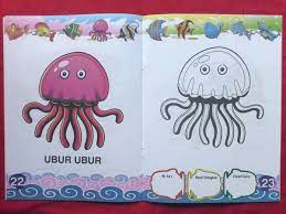 Gambar berikut adalah gambar anak muslim, gambarnya sangat sederhana dan mudah untuk diwarnai. Sketsa Gambar Binatang Laut
