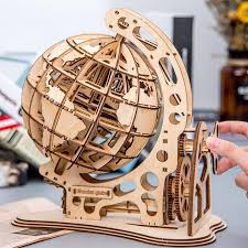 Maybe you would like to learn more about one of these? Diy 3d Robotime Rokr Wooden Mechanical Globe Puzzle Wooden Puzzle Toys
