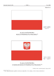 Dzień flagi rp ustanowiono w 2004 roku. Flaga Polski Wikipedia Wolna Encyklopedia