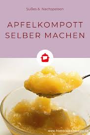 Apfelkompott Selber Machen Frankische Rezepte Rezept Rezepte Apfelkompott Kompott