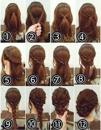 Trendy Hair Styles Updo Fancy Ideas Pinterest Hair Long Hair Styles Medium Hair Styles