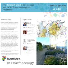 Open For Submissions Frontiers In Pharmacology If 4 4 Q1 Special Issue Focused On Natural Products Http Healthandscienceportal Blogspot Com 2017 03 Trad