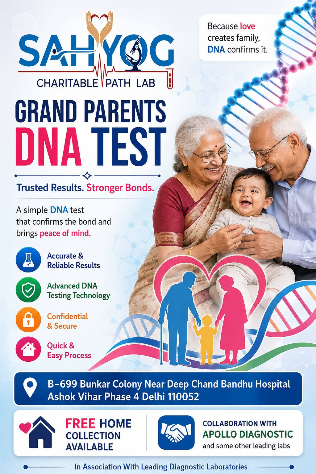 GRANDPARENTS DNA TEST product image