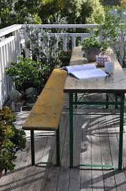 Urban Bloggers Challenge Balcony German Beer Table Beer Table Garden Table Small Pergola