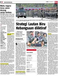 Amalan pemakanan sihat dengan pengambilan makanan mengikut keperluan harian dapat menjamin tahap kesihatan yang optima. Strategi Lautan Biru Kebangsaan Diiktiraf Klik