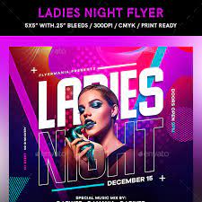 Ladies Night Flyer Ladies Night Flyer Design Template