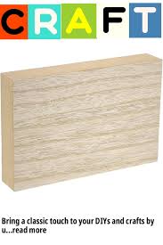 Unfinished Wood Blocks For Diy Crafts Rectangle Sign Block 4 X 6 In 4 Pack Unfinished Wood Crafts Wooden Crafts