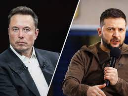 Elon Musk mocks President Zelensky and Ukraine fires back - TheStreet