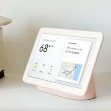 Google Home Hub With Google Assistant Chalk Ga00516 Us In 2020 Best Smart Home Digital Photo Frame Ebay