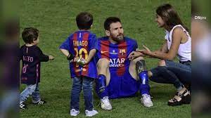 Children of players historical coincidence: Cristiano Ronaldo Jr Vs Thiago Messi Goals